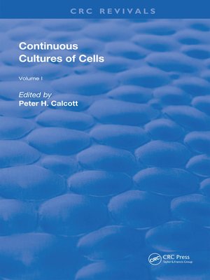 cover image of Continuous Cultures of Cells